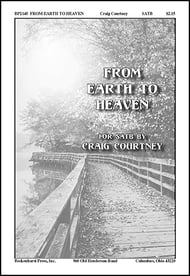 From Earth to Heaven SATB choral sheet music cover Thumbnail